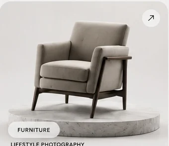 Furniture Lifestyle Photography project